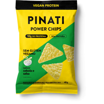 POWER CHIPS CEBOLA E SALSA 40g