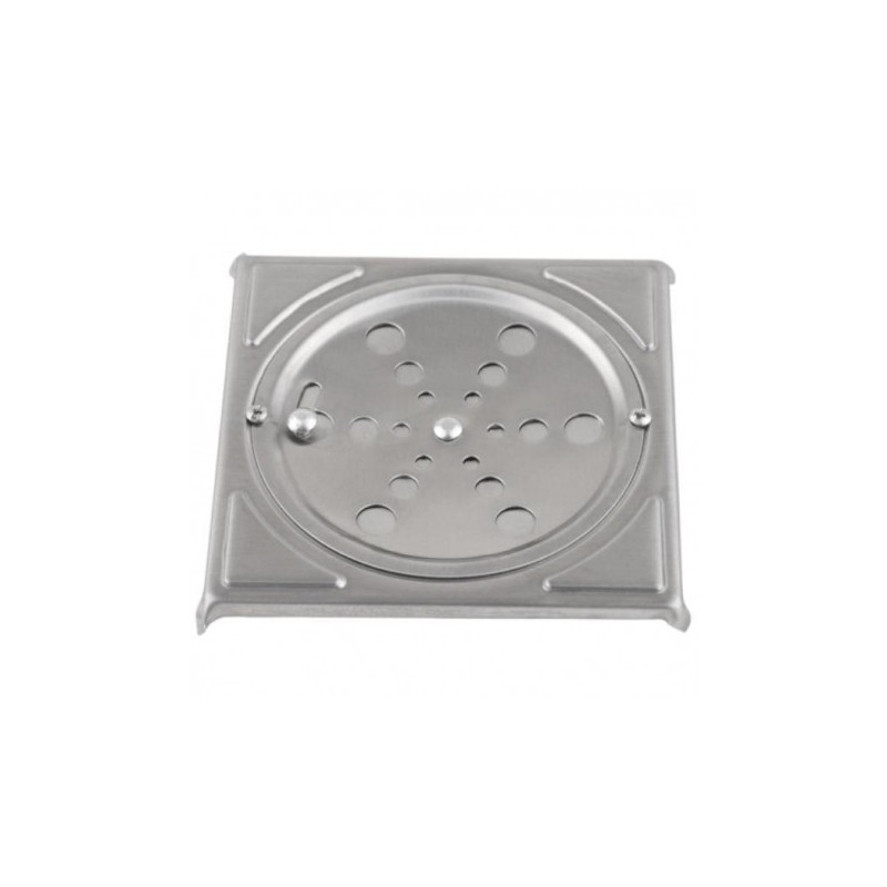 GRELHA QUADRADA ROTATIVA 10X10 INOX METAIS LEÃO GRELHA QUADRADA ROTATIVA 10X10 INOX METAIS LEÃO