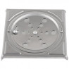 GRELHA QUADRADA ROTATIVA 10X10 INOX METAIS LEÃO