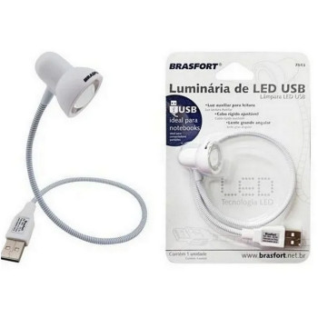 Luminária de Computador USB Led Brasfort - 7843