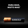 Pilha Alcalina AAA Duracell - MN2400B2 - Blister com 2 Pilhas