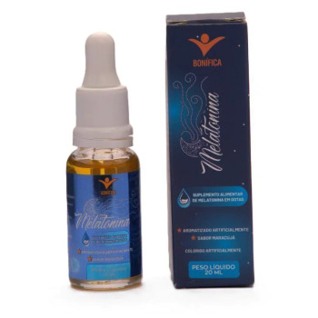 Suplemento Alimentar Melatonina em gotas 20ml Bonífica