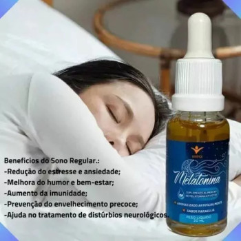 Suplemento Alimentar Melatonina em gotas 20ml Bonífica