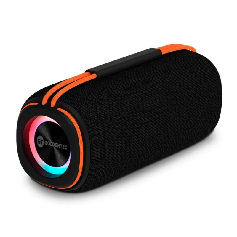 Caixa de Som Portátil GT Pop Goldentec Get 60W Preto Bluetooth, Auxiliar, USB, TWS, FM - 59669 Caixa de Som Portátil GT Pop Goldentec Get 60W Preto Bluetooth, Auxiliar, USB, TWS, FM - 59669