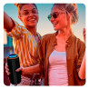 Caixa de Som Portátil GT Pop Goldentec Get 60W Preto Bluetooth, Auxiliar, USB, TWS, FM - 59669