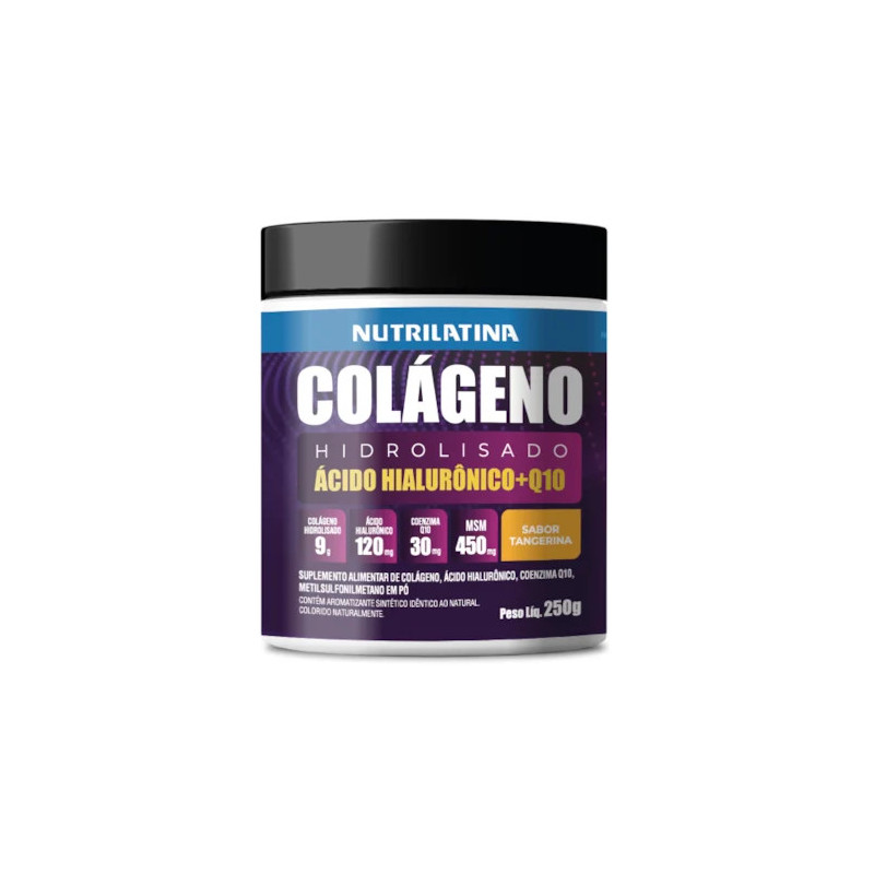 COLAGENO TANGERINA Nutrilatina 250g COLAGENO TANGERINA Nutrilatina 250g