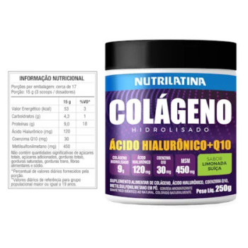 COLAGENO LIMONADA SUICA Nutrilatina 250g