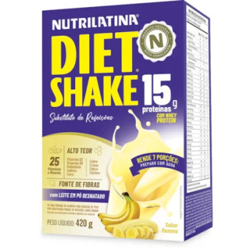 DIET SHAKE BANANA Nutrilatina 420g