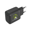 Carregador de Celular Parede com 1 Porta Type-C 3.0A 40W GaN PD Bivolt Preto X-Cell - XC-UR90P