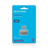 Cartão de Memória Multilaser 8 GB Micro SD+USB Adaptador Classe 4 - MC161