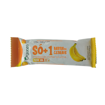 BARRA CEREAL BANANA  - ORGANZA