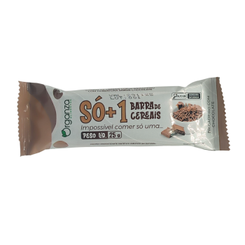 BARRA CEREAL BRIGADEIRO C/ CHOCOLATE - ORGANZA