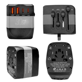 Adaptador Universal de Tomadas Bivolt Exbom - CU-I909WA-22