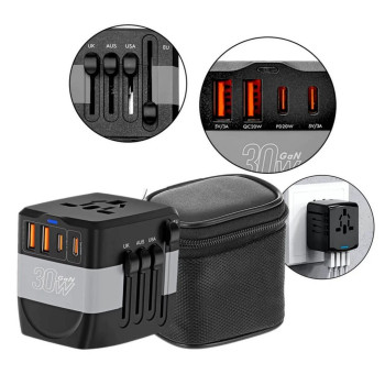 Adaptador Universal de Tomadas Bivolt Exbom - CU-I909WA-22