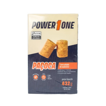 Paçoca Rolha Power One Zero - 24unx18g