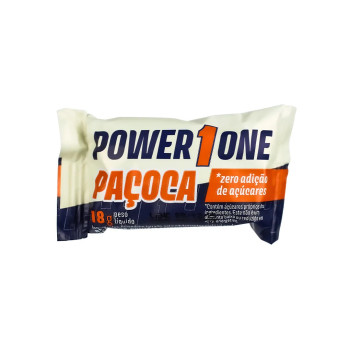 Paçoca Rolha Power One Zero - 24unx18g