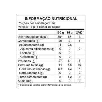 Pasta de Amendoim Power1One - Tradicional 1,005 Kg