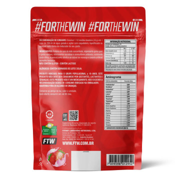 WHEY CONCETRADO ULTRA PROTEIN SABOR MORANGO REFIL 900G - FTW