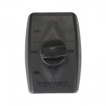 Ventilador de Parede Ventisol 60CM Bivolt 200 Watts 3 Pás Preto - 543