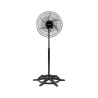 Ventilador de Coluna Ventisol 50CM Bivolt 200 Watts 6 Pás Preto/Cinza - 5317