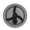 Ventilador de Parede Ventisol 50CM 127 Volts 130 Watts 3 Pás Preto - 14063