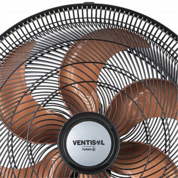 Ventilador de Mesa Ventisol 40CM 127 Volts 80 Watts 6 Pás Bronze - 8002