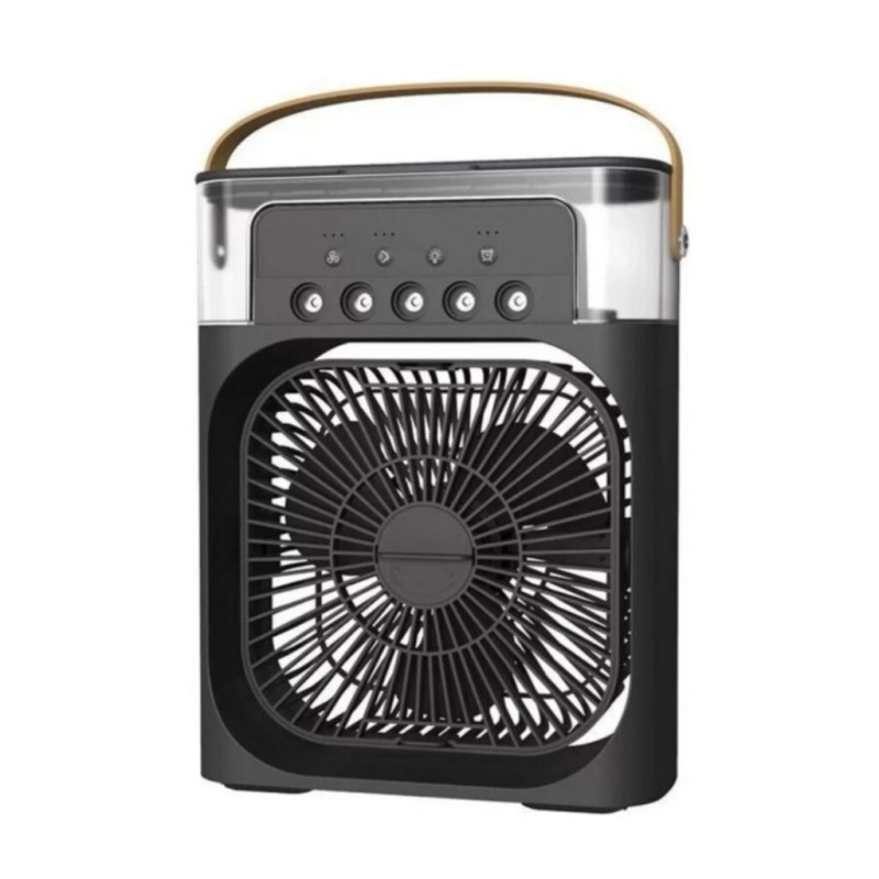 Ventilador, Umidificador e Climatizador de Ar X-Cell 600 ml Preto - XC-MV-04