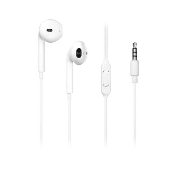 Fone de Ouvido Auricular com Microfone com Plug P2 Branco Pulse - PH355
