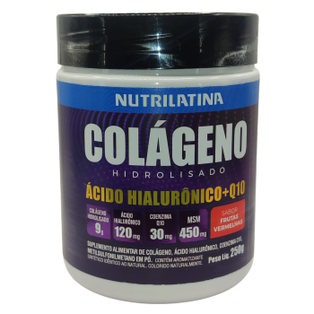 COLAGENO FRUTAS VERMELHAS Nutrilatina 250g