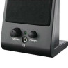 Caixa de Som Multilaser Flat 2.0 Canais 3W RMS Preto USB - SP009