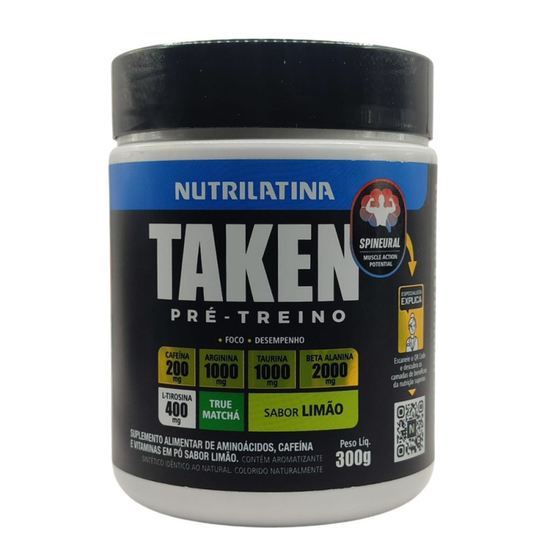 PRE-TREINO TAKEN LIMAO Nutrilatina 300g