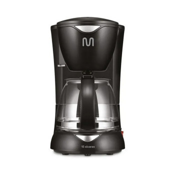 Cafeteira Elétrica Multilaser 15 Xícaras com Filtro Reutilizável 550W 127 Volts - GO035