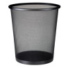 Lixeira de Aço Telada 11 Litros Preto Mor - 8235