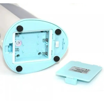 Saboneteira Automática Plástico 380ml Branco e Azul Western - DP-97