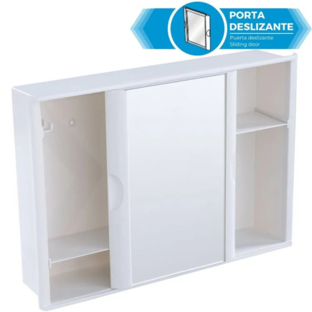 ARMARIO BANHEIRO 29X41X10CM BRANCO (A21BR1) ASTRA