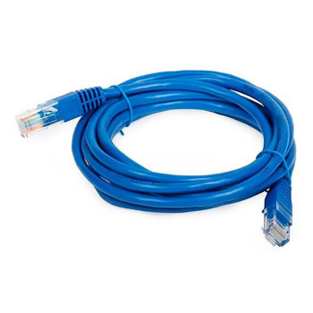Cabo Patch Cord Cat.5 3,0 Metros Azul 5+ 018-1769