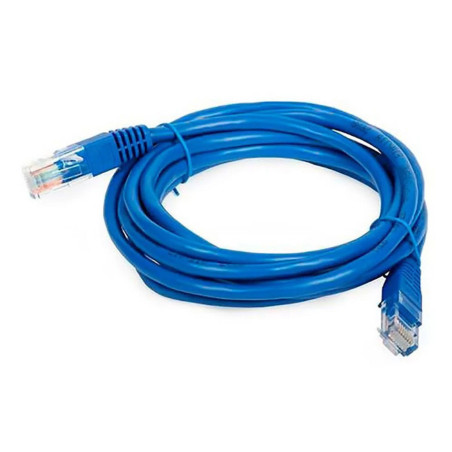 Cabo Patch Cord Cat.5 3,0 Metros Azul 5+ 018-1769