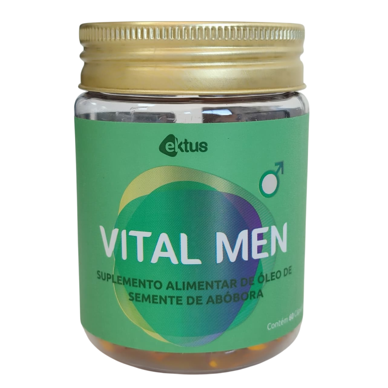 VITAL MEN OLEO DE SEMENTE DE ABOBORA 60G - EKTUS VITAL MEN OLEO DE SEMENTE DE ABOBORA 60G - EKTUS