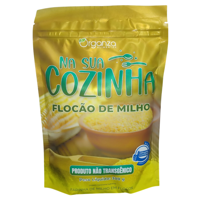 FLOCAO DE MILHO 300G - ORGANZA