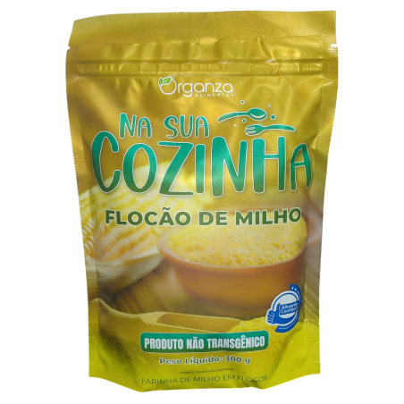 FLOCAO DE MILHO 300G - ORGANZA