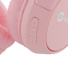 Fone de Ouvido Headset Bluetooth com Microfone e Entrada para Micro Cartão de Memória Rosa GT Go Goldentec Get - 63285