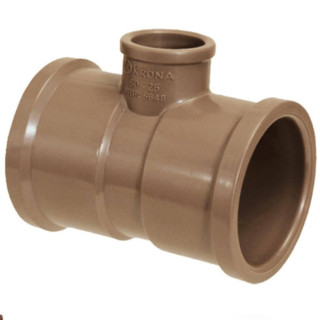 Te Soldavel com Redução 50X25Mm Krona