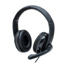 Fone de Ouvido Headset com Microfone com Conexão USB Preto/Cinza Pro HF700 Multilaser - PH317