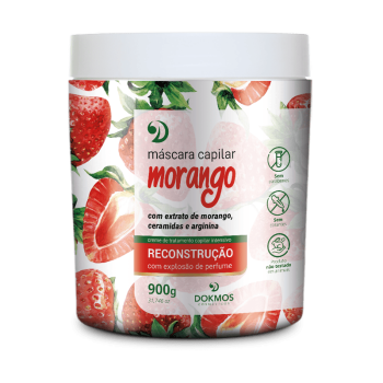 Máscara Capilar de Nutrição Morango 900g
