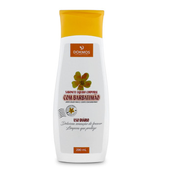 Sabonete Líquido Corporal Com Barbatimão - Dokmos - 290ml