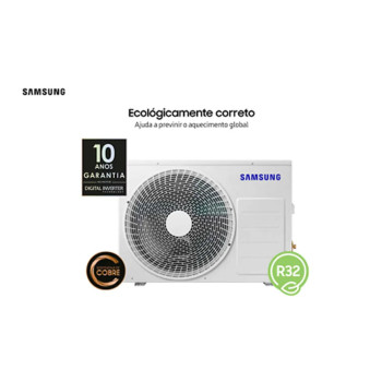 Ar Condicionado Samsung Split Inverter WindFree AI 9.000 BTU/h, Frio, Wi-Fi, Auto Clean