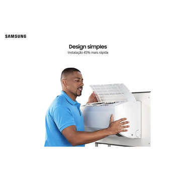 Ar Condicionado Samsung Split Inverter WindFree AI 9.000 BTU/h, Frio, Wi-Fi, Auto Clean