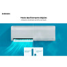 Ar Condicionado Samsung Split Inverter WindFree AI 9.000 BTU/h, Frio, Wi-Fi, Auto Clean