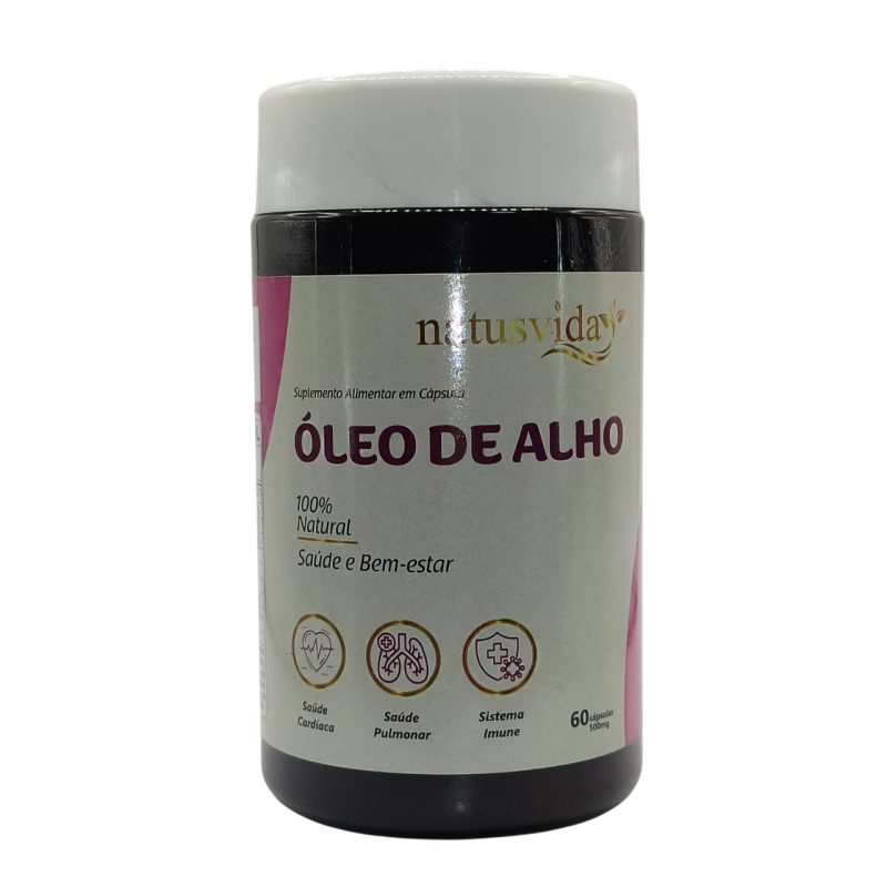ÓLEO DE ALHO 500MG 60CAPS ÓLEO DE ALHO 500MG 60CAPS