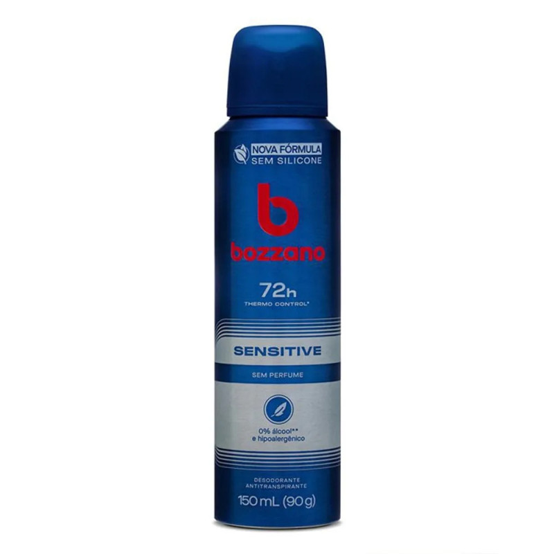 Desodorante Aerossol Bozzano Sensitive Frasco com 150ml